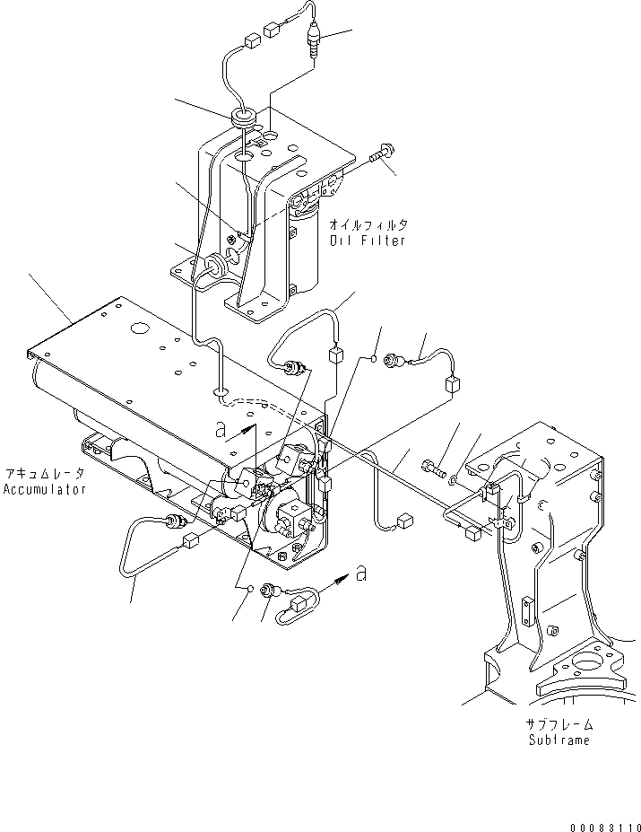 Part 690. ACCUMULATOR (OIL PRESSURE SENSOR AND HARNESS) [H3530-05A0]