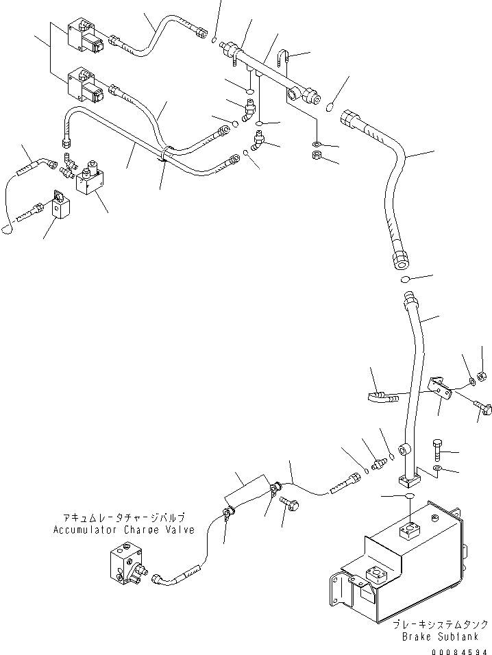 Part 740. BRAKE PIPING (RETURN LINE) [H3540-04A0]