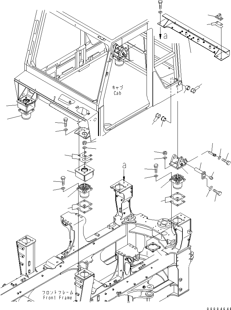 Part 240. CAB (MOUNTING PARTS) [K0220-01A0]