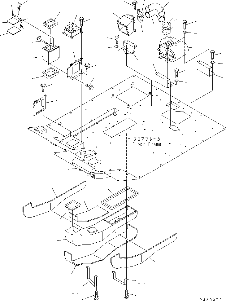 Part 270. AIR CONDITIONER (CAB HEATER) [K0710-01A1]