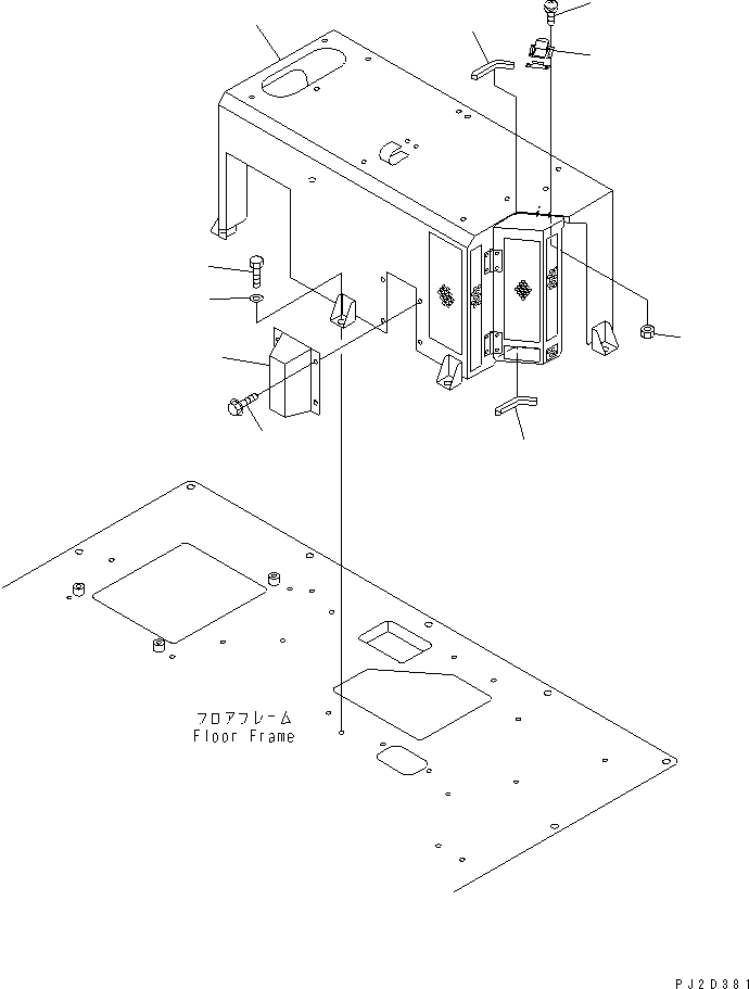 Part 330. AIR CONDITIONER (CAB HEATER) (HEATER COVER) [K0710-03A1]