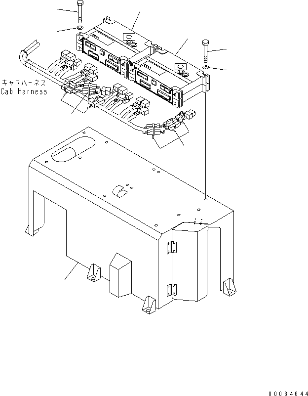 Part 660. CAB ELECTRICAL (TRANSMISSION CONTROLLER AND BRAKE CONTROLLER) [K3291-03A0]