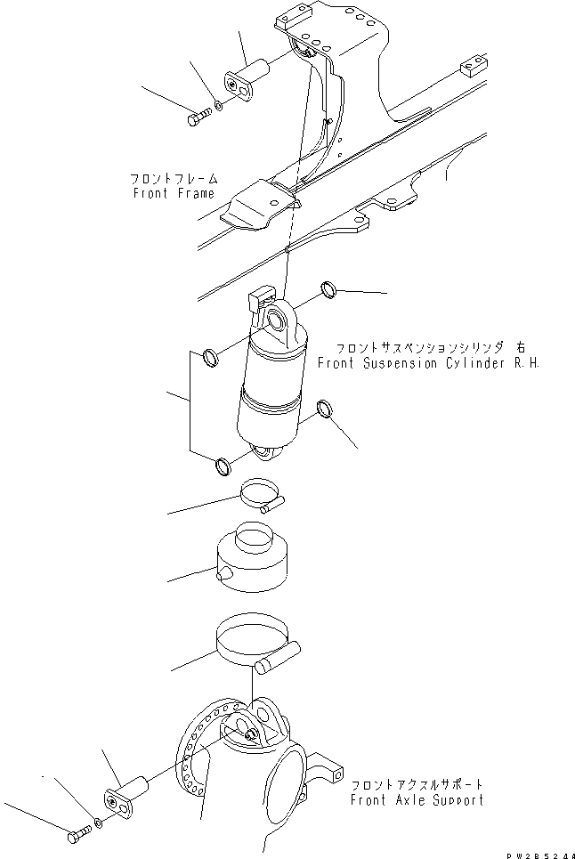 Part 80. FRONT SUSPENSION (R.H.) (MOUNTING PARTS) [S3200-02A0]