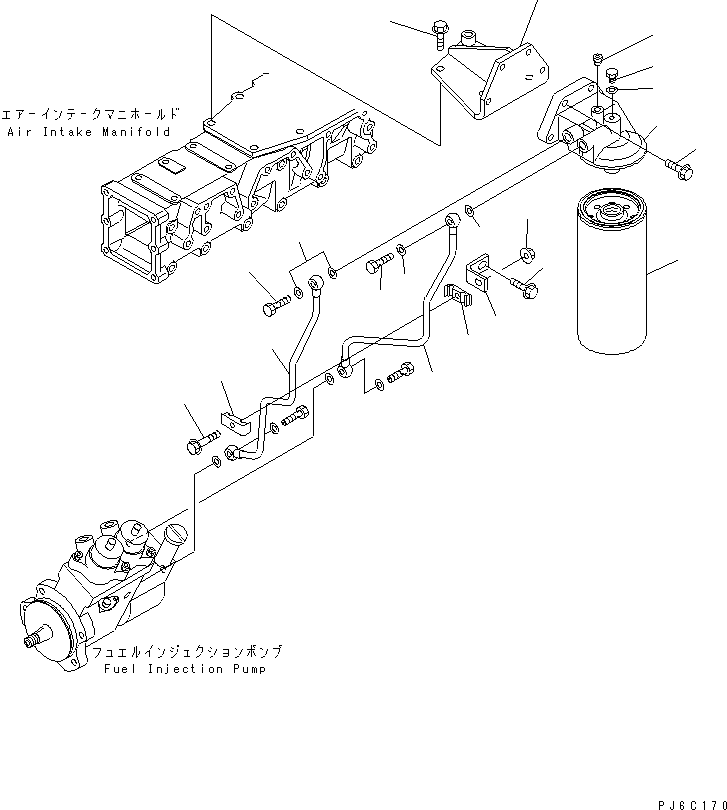 SAA6D04E @@6C170@ UEL FILTER (THREAD 1-1/4)