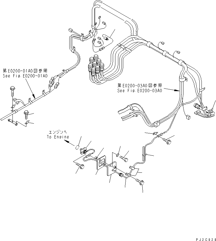 Part 100. FRONT FRAME ELECTRICAL (REVOLUTION SENSOR) [E0200-04A0]