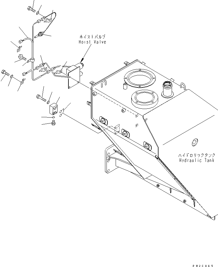 Part 80. SENSOR (FOR HYDRAULIC TANK) [H0110-06A0]