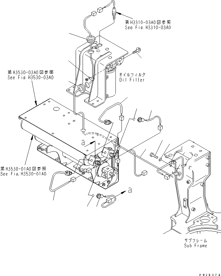 Part 560. ACCUMULATOR (OIL PRESSURE SENSOR AND HARNESS) [H3530-05A0]