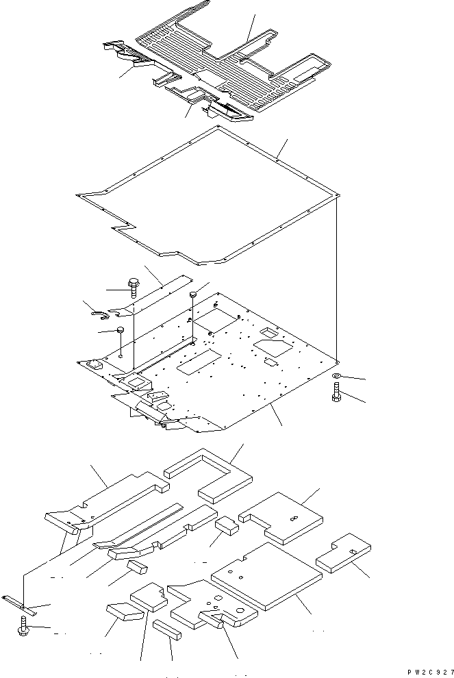 Part 480. FLOOR (FLOOR FRAME AND MAT) [K3100-01A0]