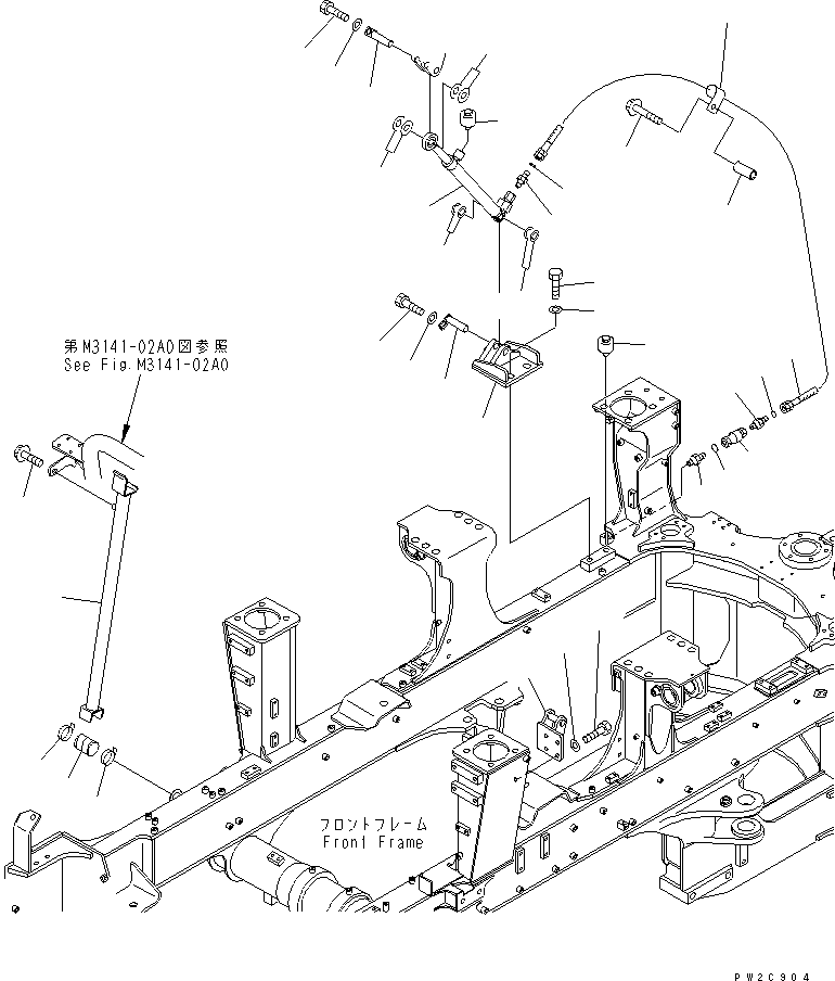 Part 560. CAB TILT CYLINDER AND RELATED PARTS [K3120-01A0]