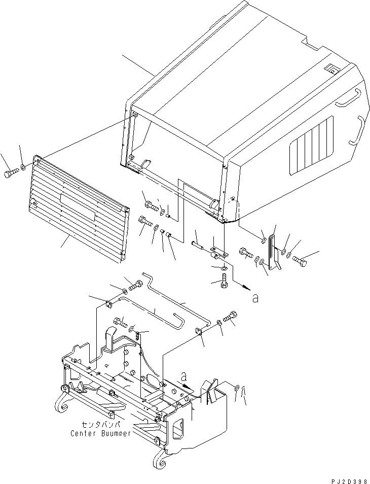 Part 30. ENGINE HOOD AND RELATED PARTS (1/2) (RADIATOR CUARTAIN) [M3141-01A1]