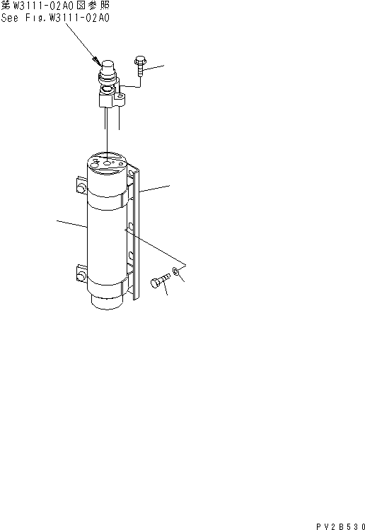 HM350-1R IR CONDITIONER PIPING (RECEIVER TANK)