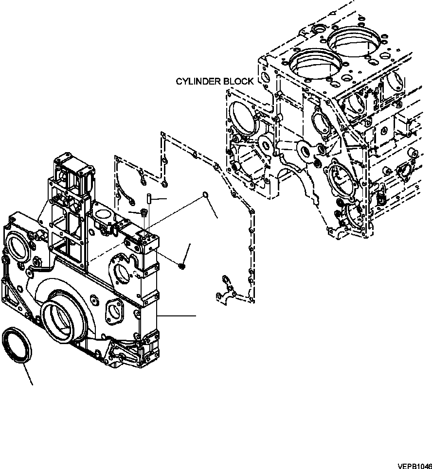 Part |$80. FRONT GEAR TRAIN COVER [A2109-B8A1]