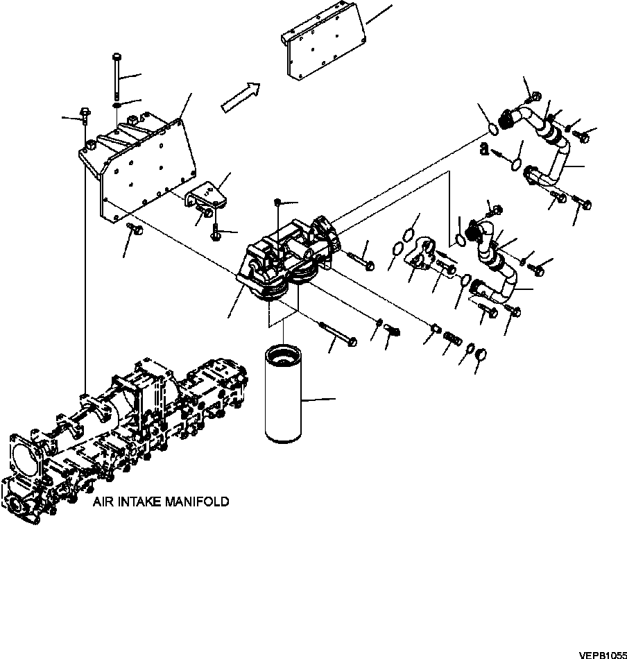 Part |$100. ENGINE OIL FILTER AND PIPING [A3109-B8A3]