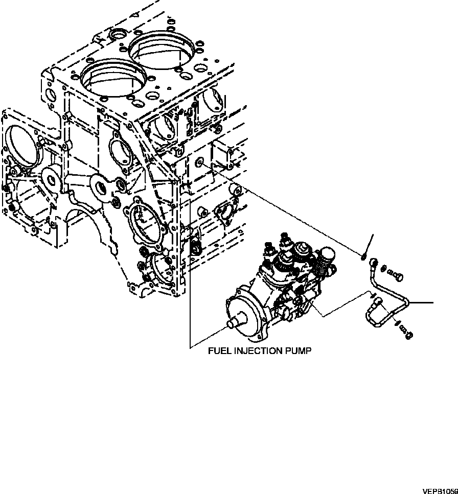 Part |$126. FUEL PUMP OIL SUPPLY [A4999-B8A1]