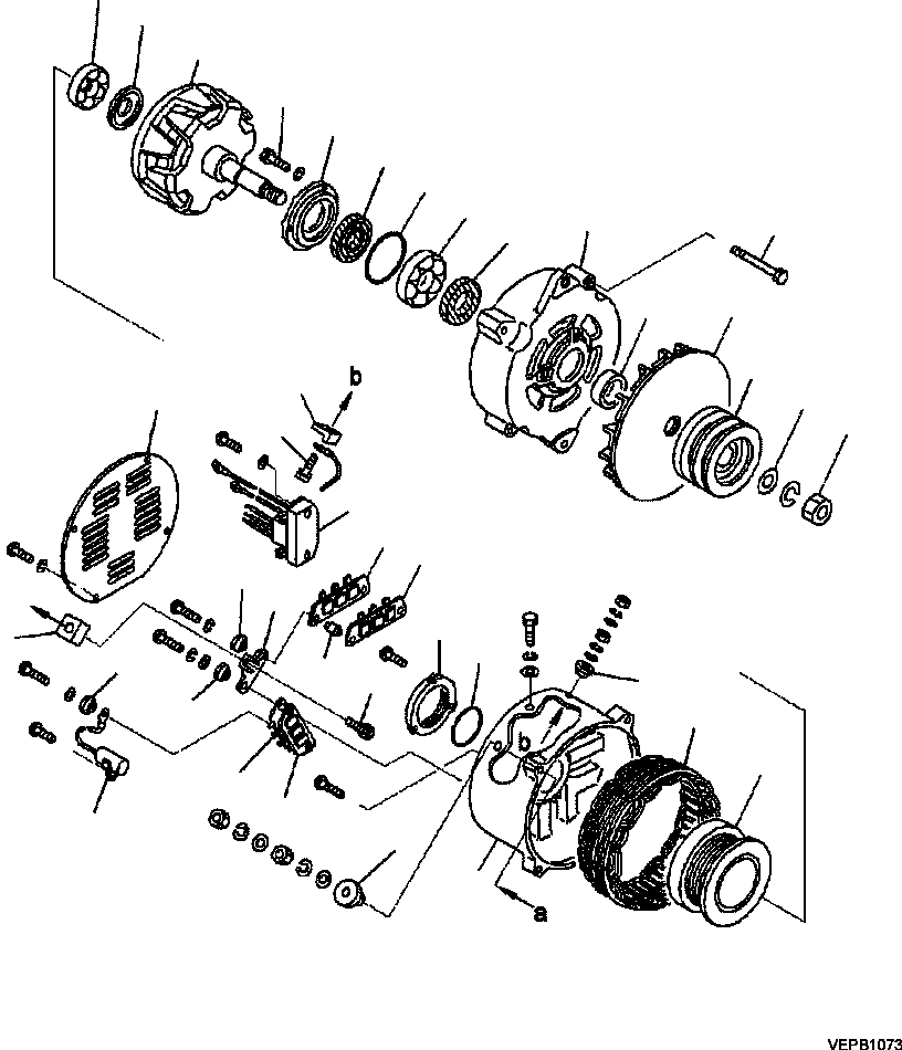 Part |$162. 75 A ALTERNATOR NON HARDENED PULLEY [A6109-B8A3]