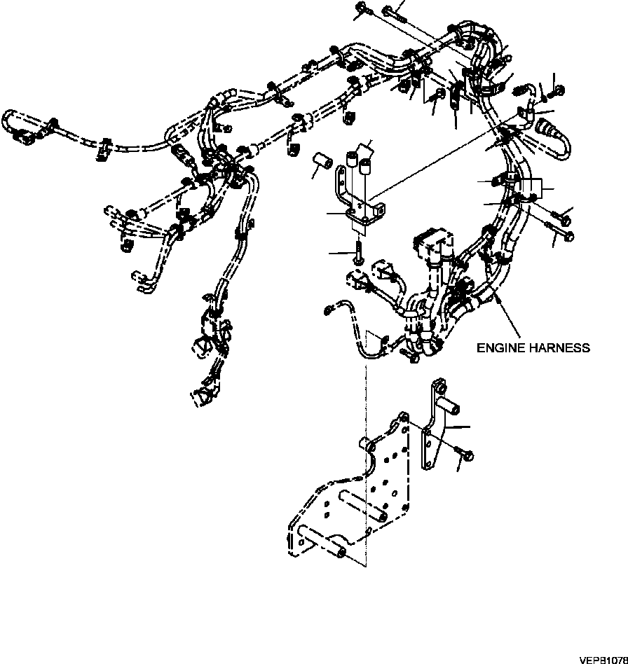 Part |$184. ENGINE WIRING HARNESS (2/4) [A6126-B8A2]