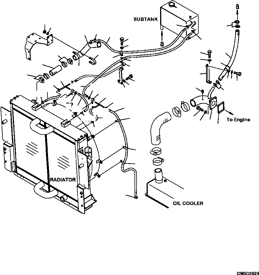 Part |$12. COOLANT PIPING [C0120-01A0]