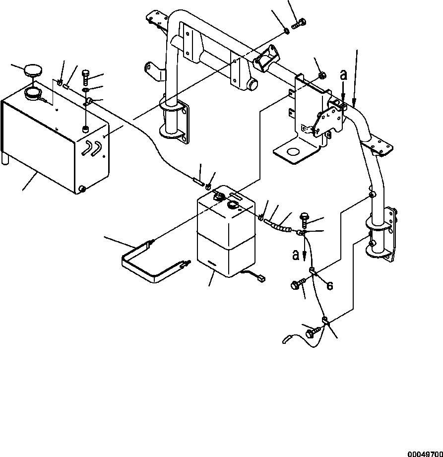 Part |$14. COOLANT PIPING RESERVE TANK [C0120-02A0]