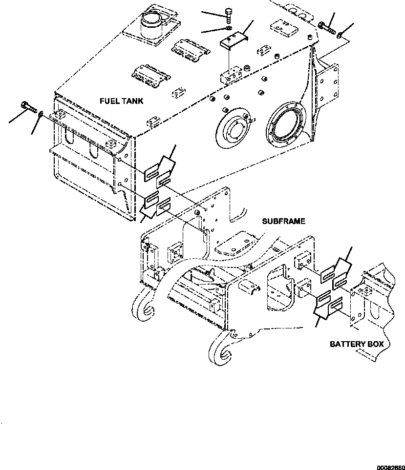 Part |$0. FUEL TANK CONNECTING PARTS [D0100-01A0]