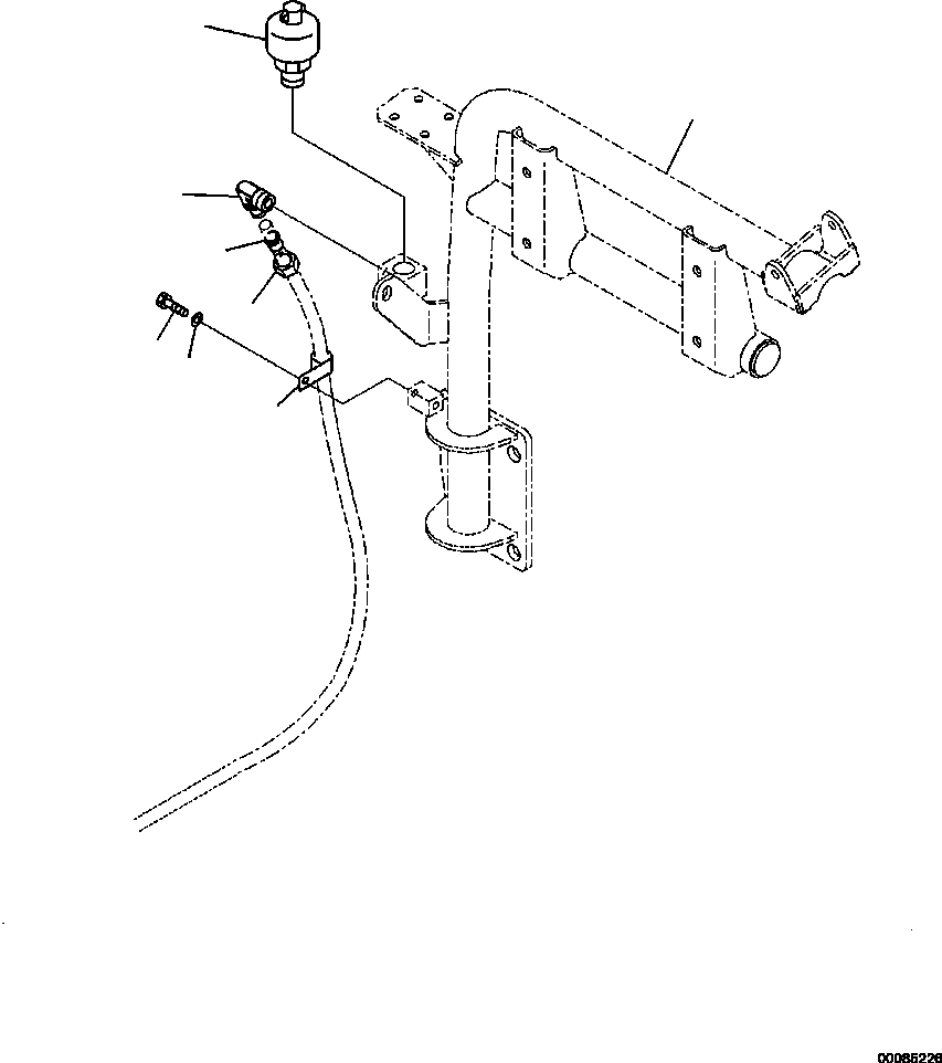 HM350-AE 00085226 0200-02A0 FUEL TANK BREATHER