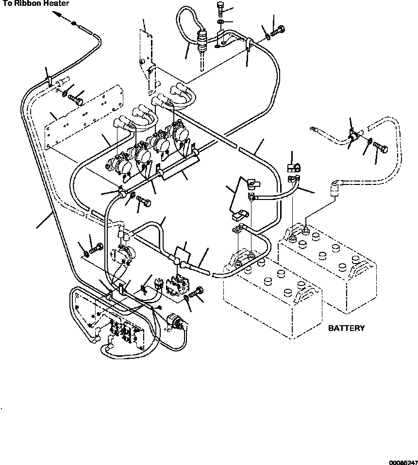 Part |$4. BATTERY WIRING HARNESS (1/2) [E0150-02A0]