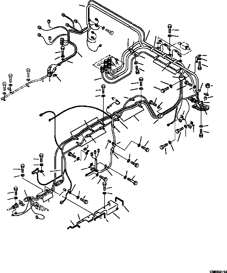 Part |$26. FRONT WIRING HARNESS (2/4) REAR [E0200-02A0]