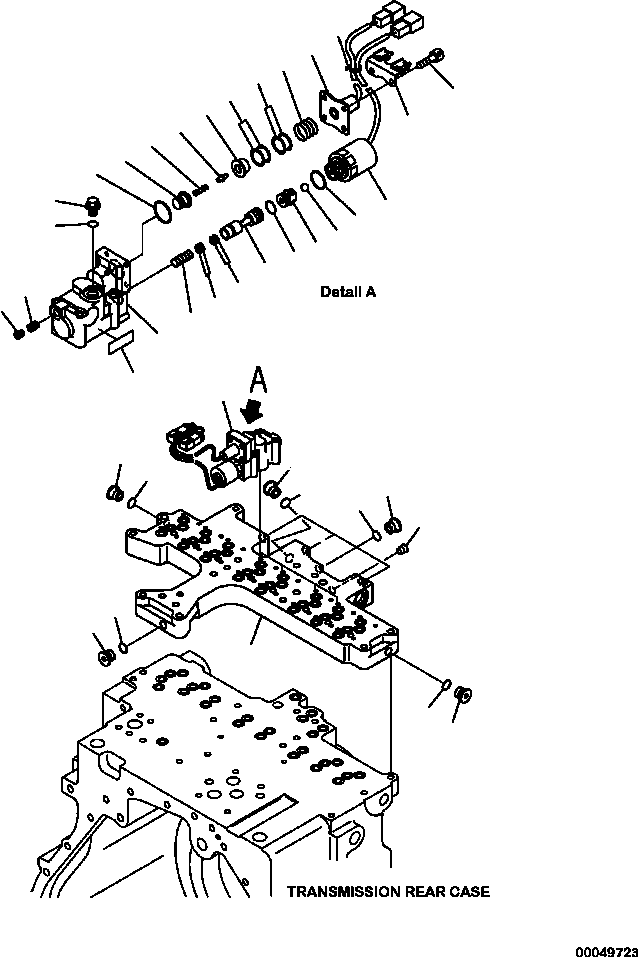 Part |$22. TRANSMISSION CONTROL VALVE - ECMV (1/3) [F3300-58A0]