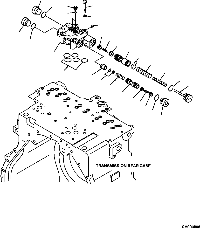 Part |$28. TRANSMISSION CONTROL VALVE MAIN RELIEF VALVE [F3300-61A0]