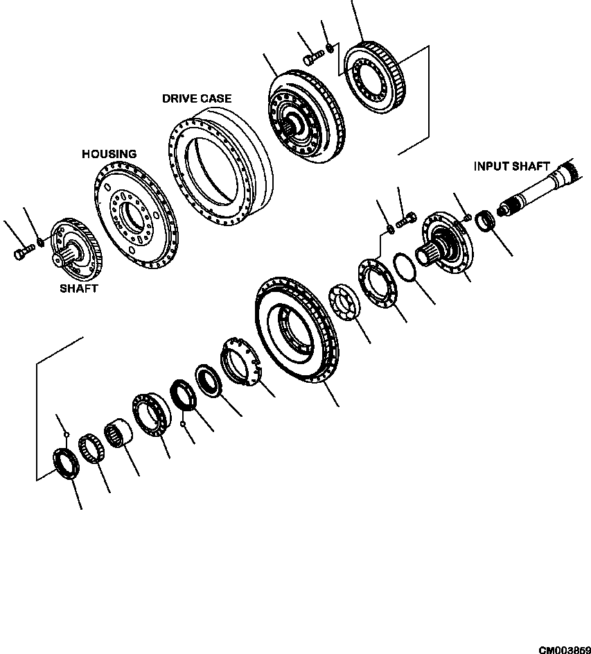 Part |$34. TRANSMISSION STATOR AND TURBINE [F3300-64A0]