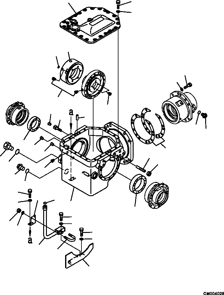 HM350-AE CM004028 3350-01A0 DIFFERENTIAL FRONT (1/3)