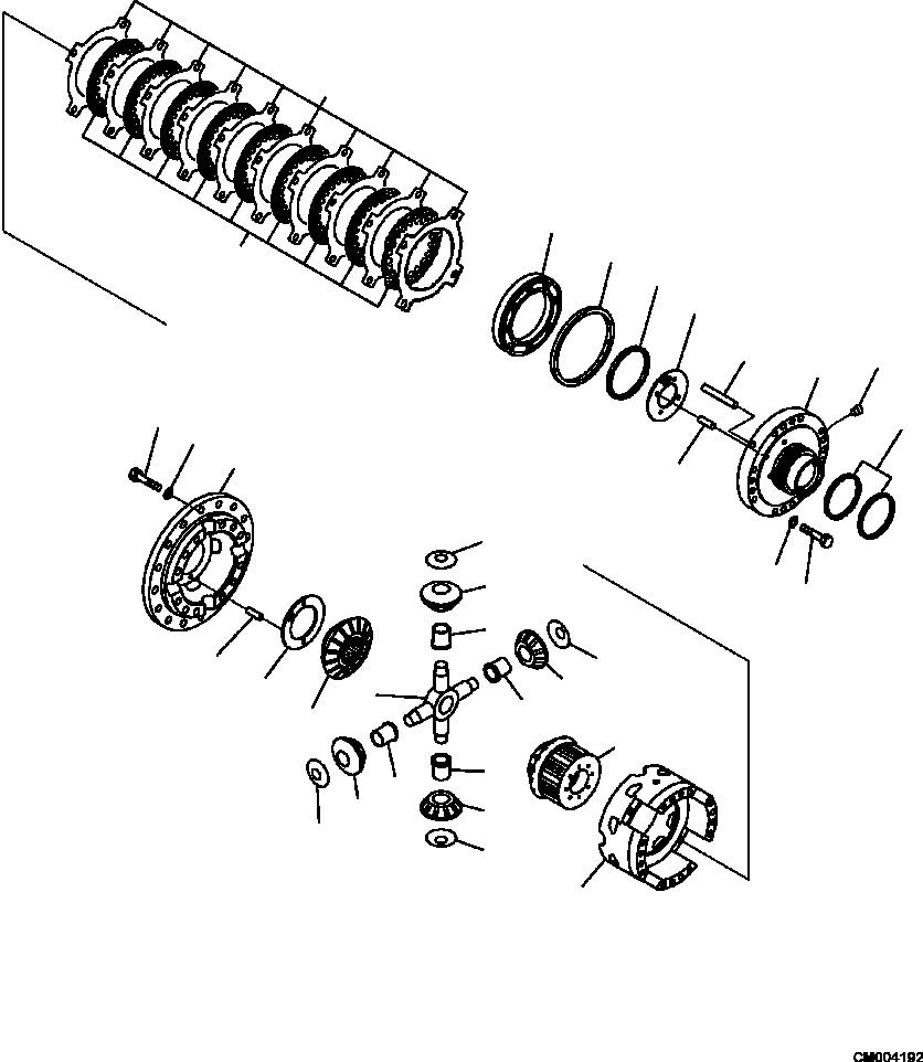 Part |$112. REAR AXLE DIFFERENTIAL LOCK [F3560-02A0]