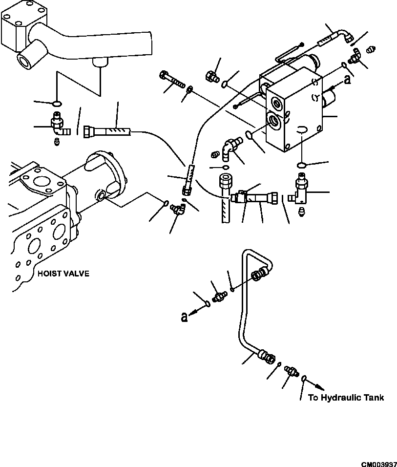 Part |$6. HYDRAULIC PIPING EPC VALVE PIPING (1/2) [H0110-04A0]