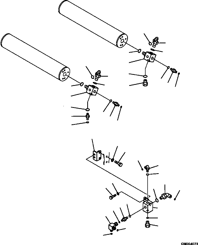 Part |$154. ACCUMULATOR CONNECTING PARTS [H3530-02A0]