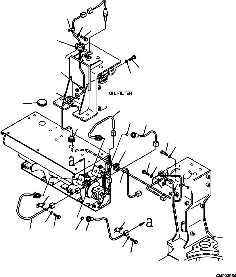 Part |$164. ACCUMULATOR OIL PRESSURE SENSOR AND HARNESS [H3530-07A0]