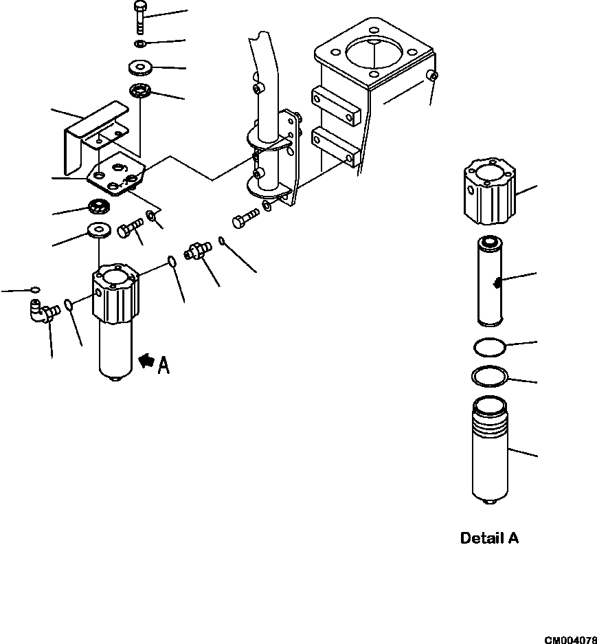 Part |$180. BRAKE PIPING BRAKE CONTROL FILTER [H3540-08A0]