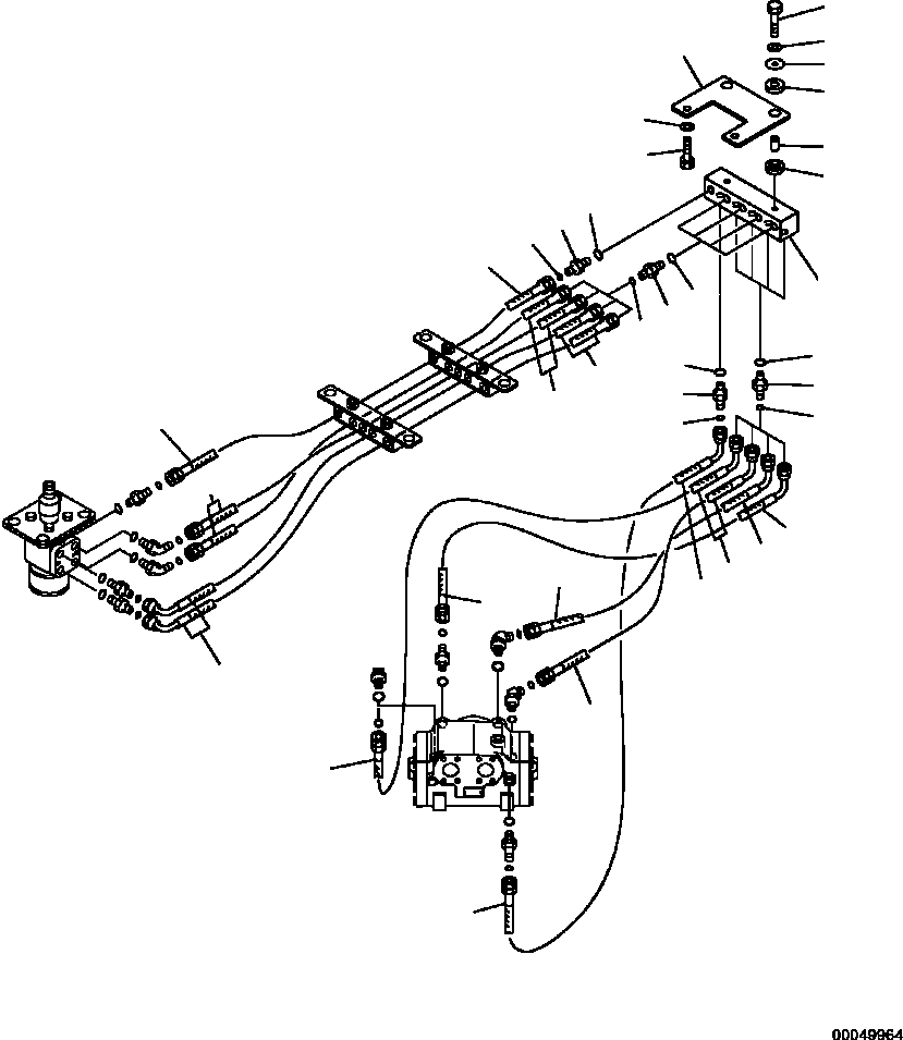 Part |$40. FLOOR STEERING PIPING [K0200-20B0]