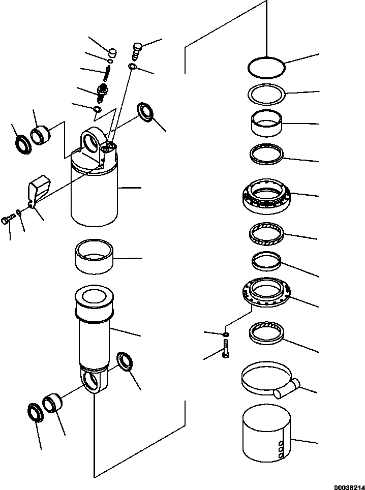 Part |$14. SUSPENSION CYLINDER REAR, L.H. AND R.H. [S3300-02A0]