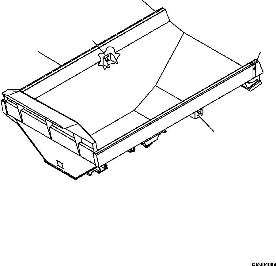 HM350-AE CM004088 3110-01A0 BODY