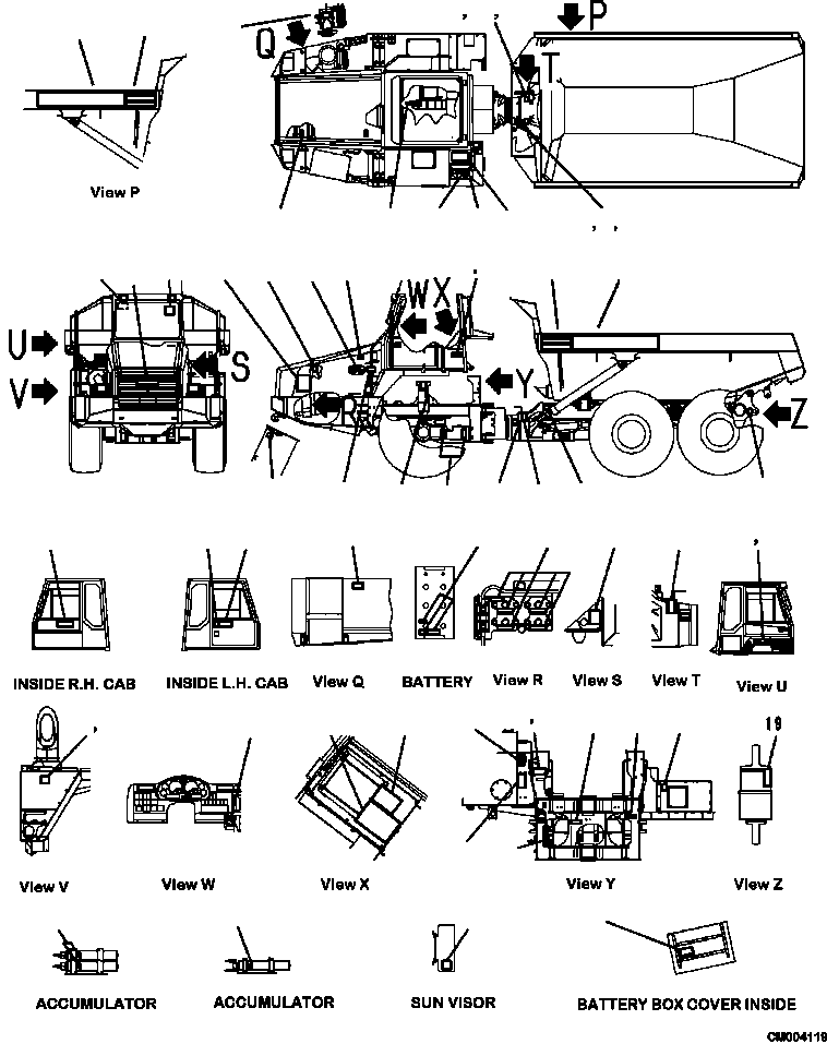 Part |$0. DECAL, MARKS AND PLATES [U0100-01A0]