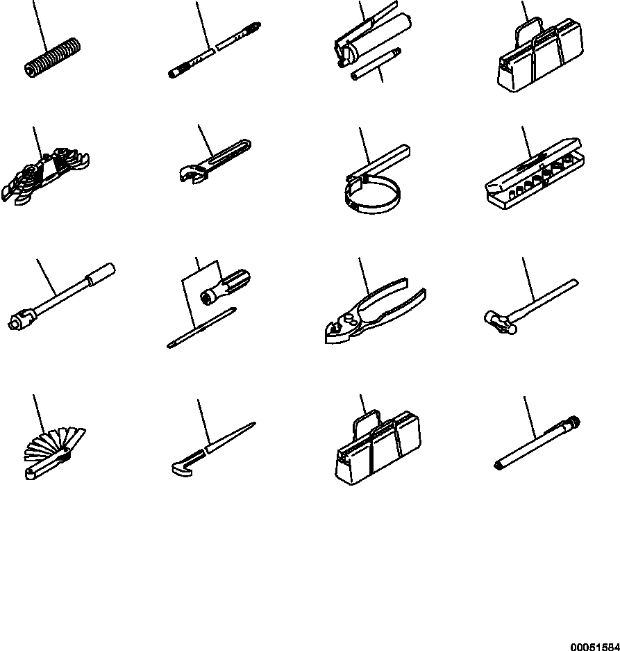 HM350-AE 00051584 0300-01A0 TOOLS 1