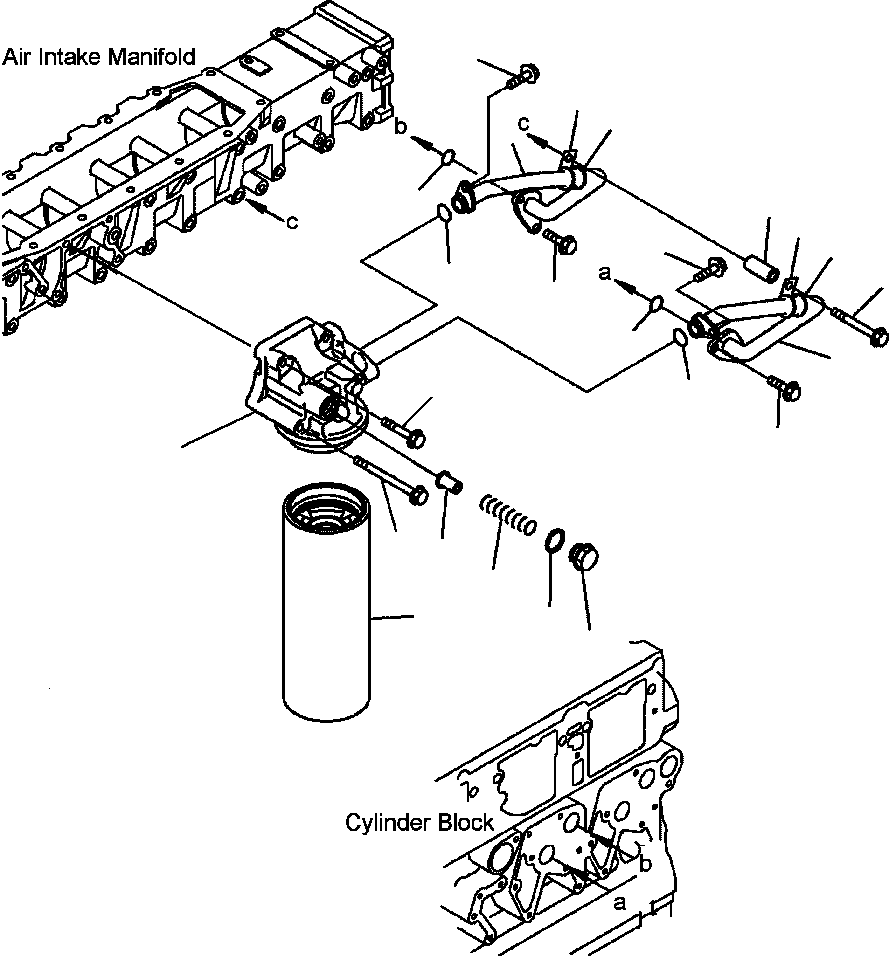 Part |$31. OIL FILTER AND PIPING [A3110-A4E1]