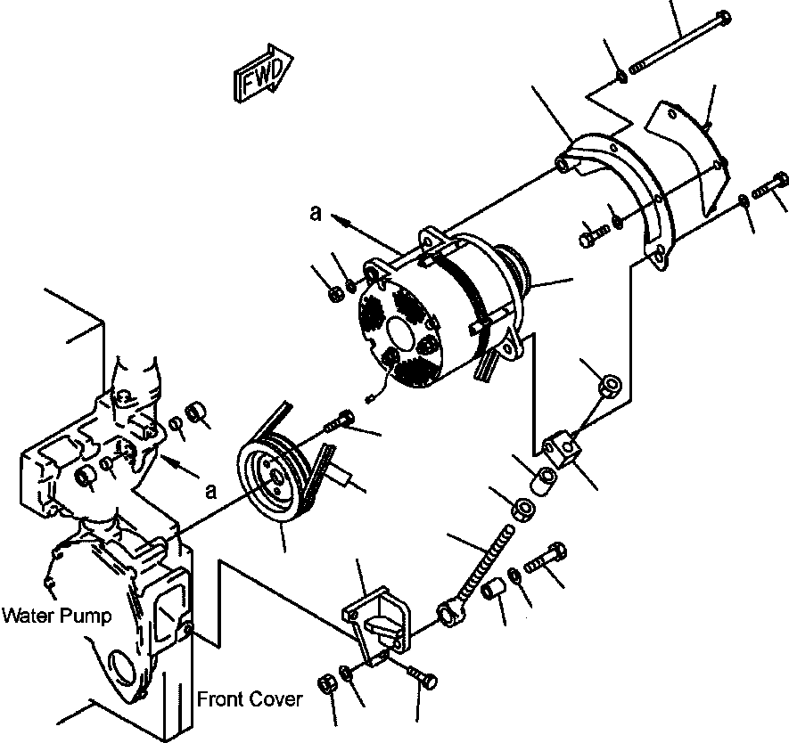 Part |$51. ALTERNATOR (50A) [A6010-A4H4]