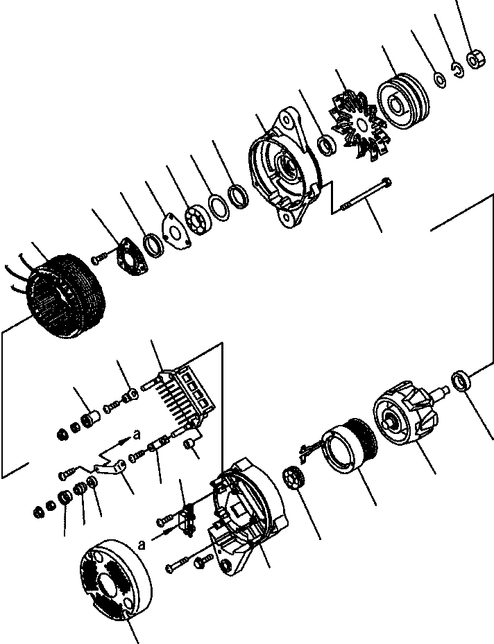 Part |$53. ALTERNATOR (50A) - INNER PARTS [A6010-B4H4]