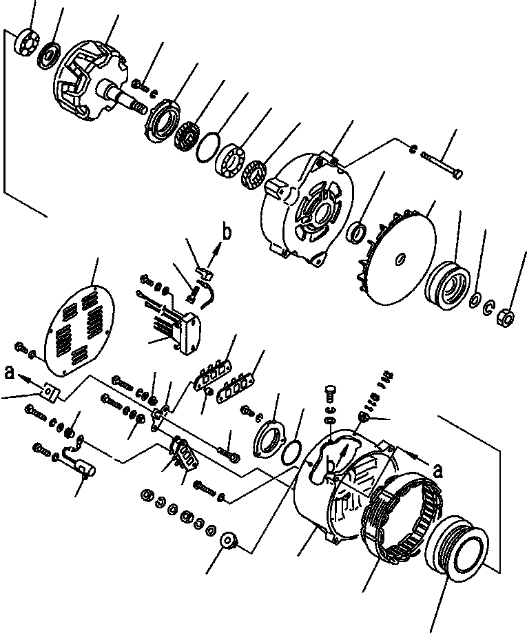 Part |$54. ALTERNATOR (75A) - INNER PARTS [A6010-B4J9]