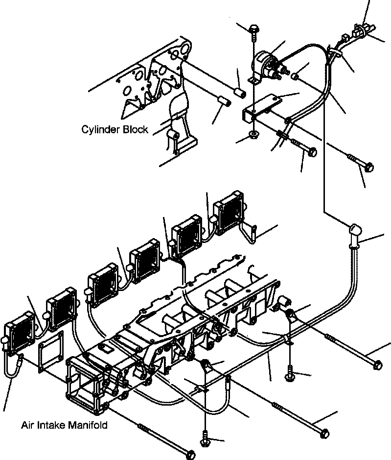 Part |$57. ENGINE WIRING - SWITCH AND HEATER [A6810-A4F3]