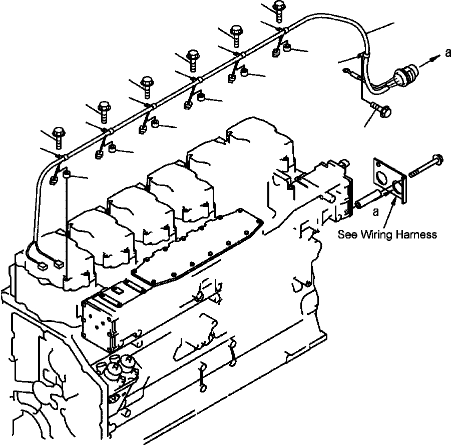 Part |$58. ENGINE WIRING - FUEL INJECTOR [A6810-B4F3]