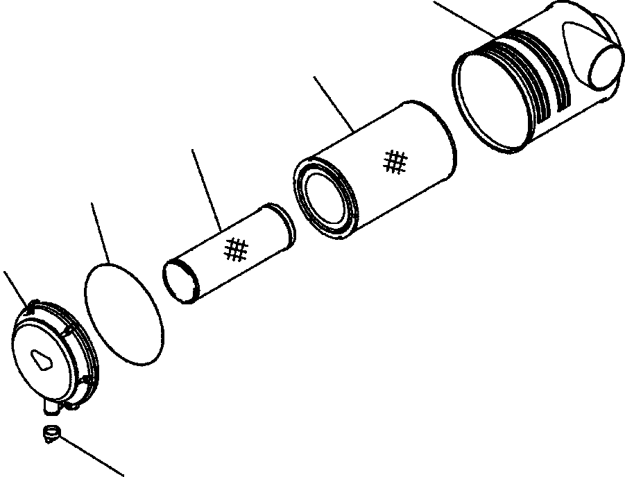 Part |$6. AIR CLEANER - INNER PARTS [B0130-51A0]