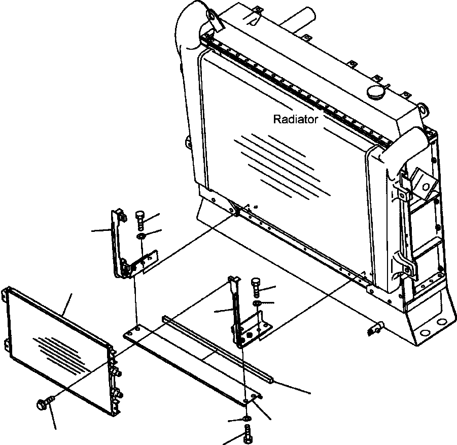 Part |$3. RADIATOR - AIR CONDITIONER CONDENSER AND MOUNTING PARTS [C0110-04A0]