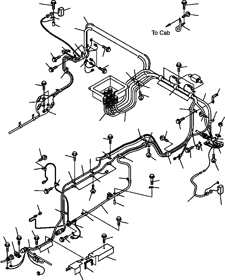 Part |$7. FRONT FRAME ELECTRICAL - L.H. SIDE HARNESS [E0200-03A0A]