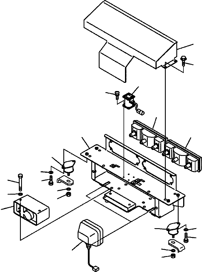 Part |$11. REAR FRAME ELECTRICAL - REAR LAMP, BACK-UP ALARM AND INCLINATION SENSOR [E0302-01A0]